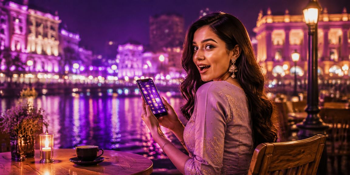 User making instant mobile deposit via UPI in Delhi's Connaught Place