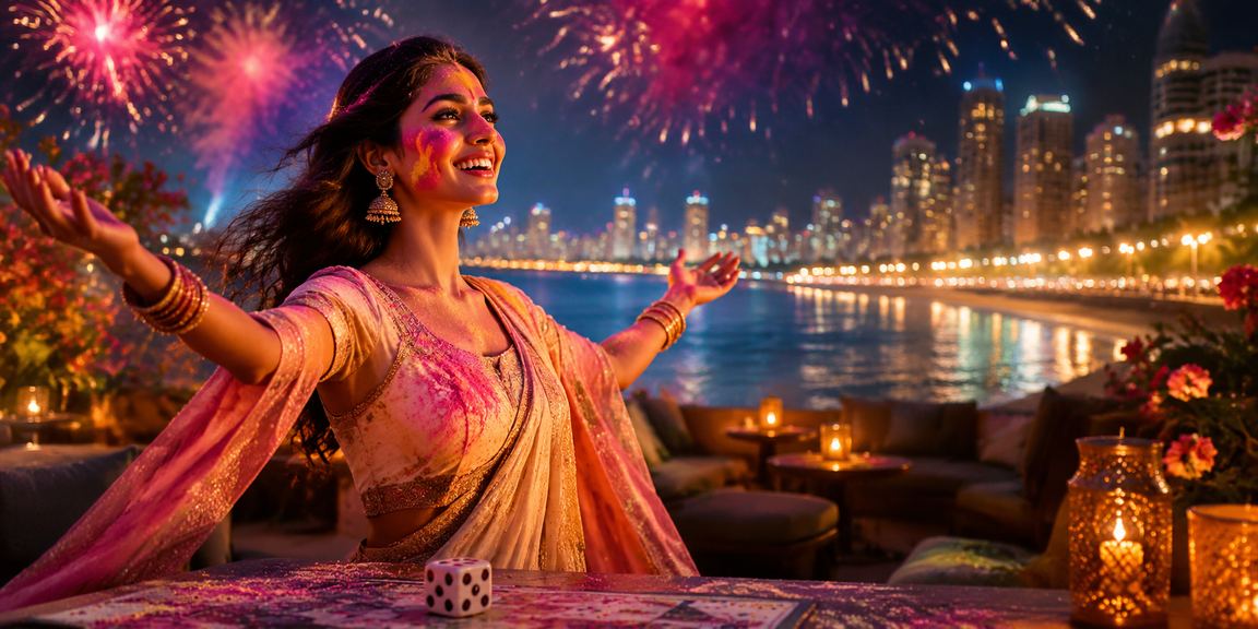 Casual player redeems Holi festival bonus at 2203 while enjoying dice games